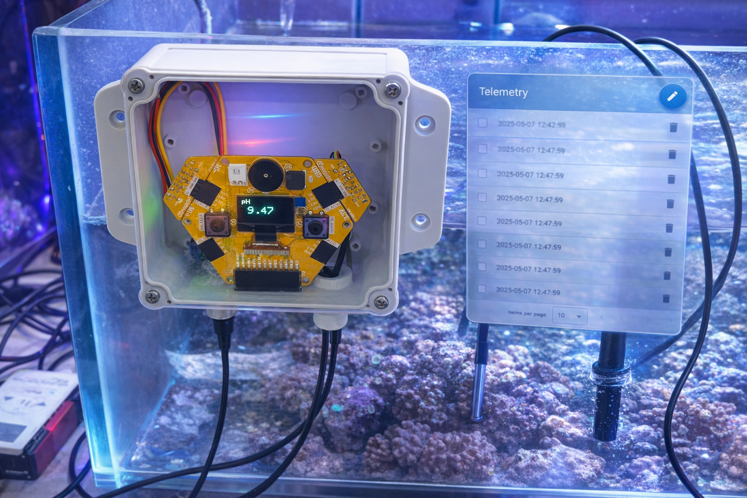 Fish Tank Monitoring (UoM Civil Research Project)